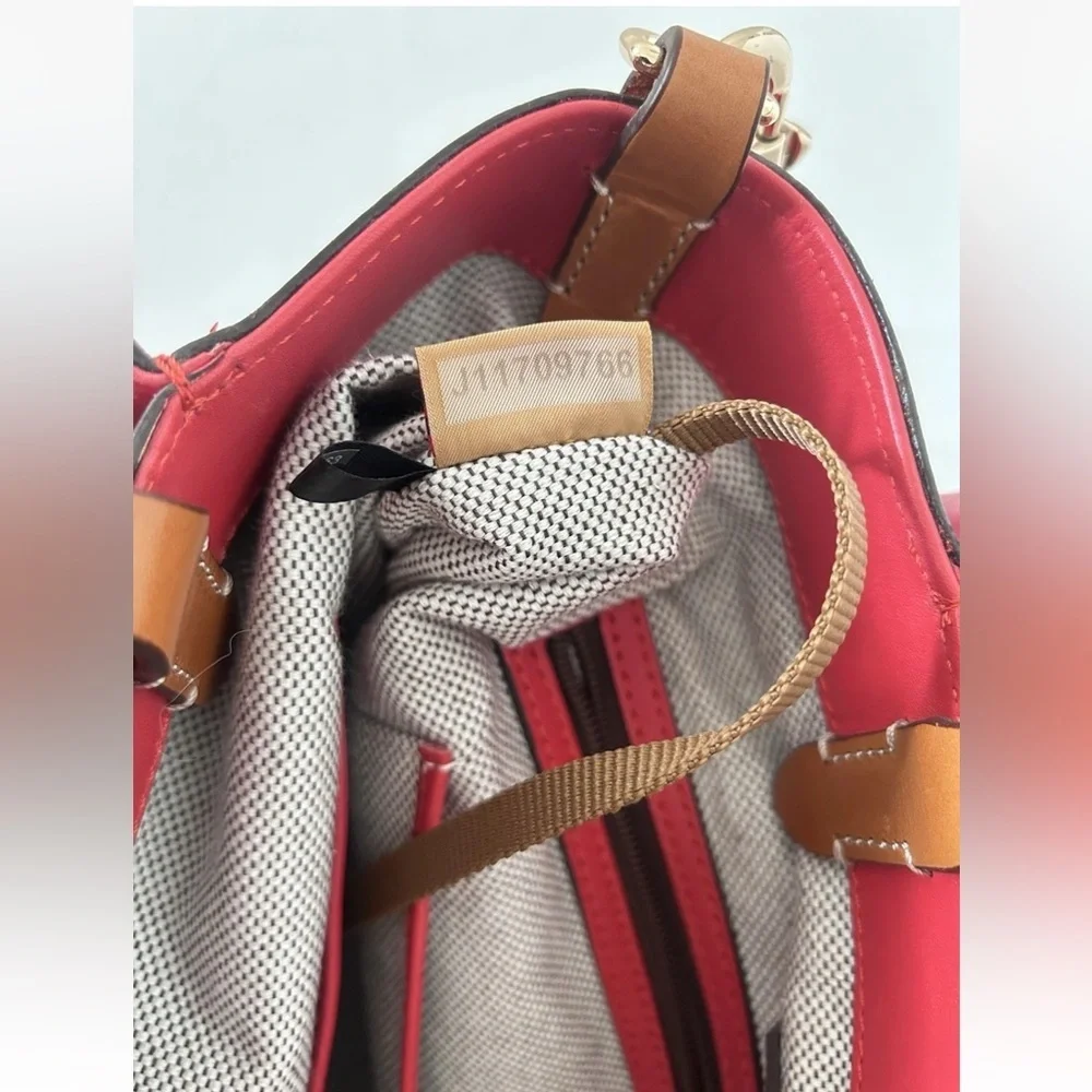 Dooney and Bourke | City Large Dawson LJ050 GE Red Leather Tote Bag